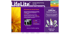 Desktop Screenshot of lifelite.de