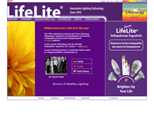 Tablet Screenshot of lifelite.de